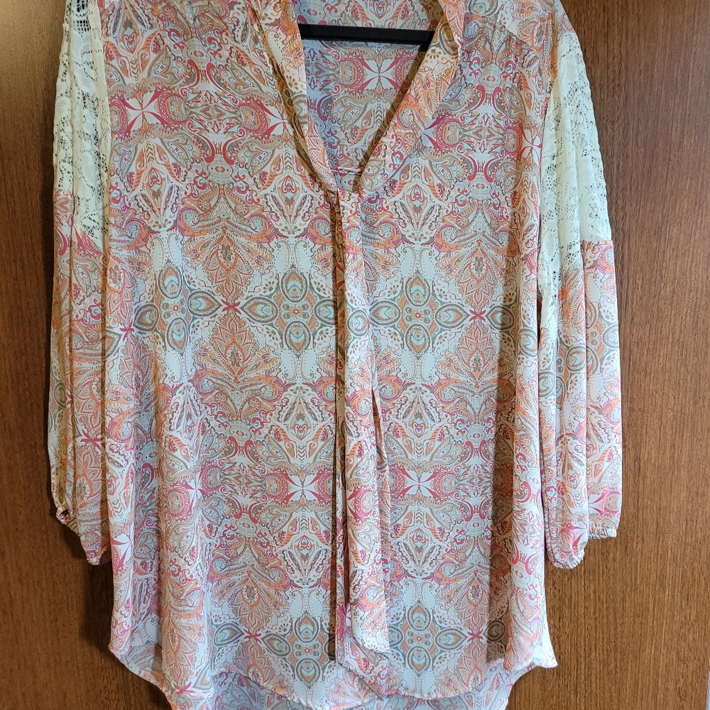 Spring colored long top